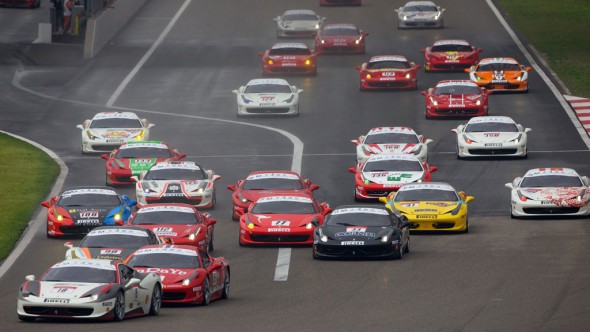 Ferrari Challenge Asia Pacific at Shanghai